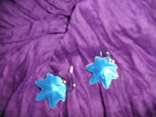 Cloisonee Leaf -- Turquoise