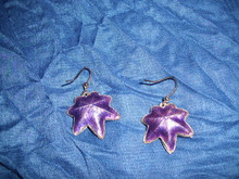 Cloisonee Leaf -- Purple