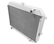 1968 69 70 71 72 73 Plymouth Roadrunner Champion 4-Row Core Alum Radiator MC375-3