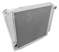 1966 67 68 69 70 Ford Falcon Champion 3 Row Core Alum Radiator