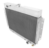 1964 65 66 67 Chevy El Camino Champion 2-Row Core Alum Radiator