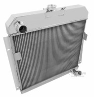 1953 1954 Dodge Champion 2 Row Core Alum Radiator