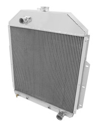 1942-1952 Ford Truck with Chevy Conv 2 Row Core Alum Radiator