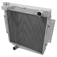 Champion Cooling Aluminum 3 Row Radiator for 1968 - 70 Datsun Fairlady Roadster