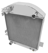 1919 1920 FORD Model T Champion Cooling PRO Series 3 Row Aluminum Radiator