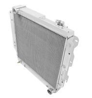 1987 1988 1989 1990 1991 1992 1993 - 2004 Jeep Wrangler YJ Radiator w/ Chevy V8