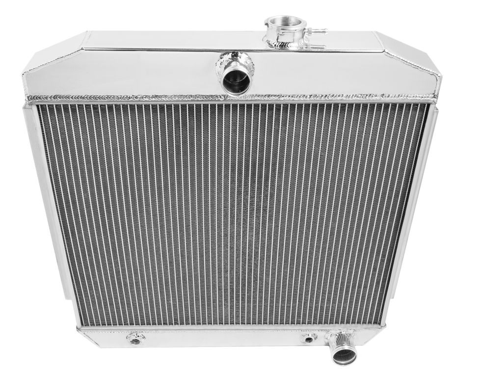1955 1956 1957 Chevy Bel Air Aluminum Radiator +16 inch Electric