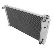 ASI Performance 3-Row Aluminum Radiator Kit W/ Shroud, Fans & Relay – Chevy Camaro, Monte Carlo, C10