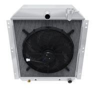 1947 1948 1949 1950 1951 1952 1953 1954 GMC Pickup Radiator Plus 16" Electric Fan