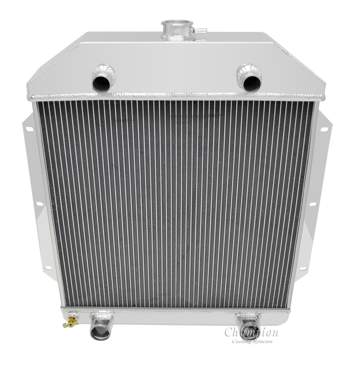 Arrowhead Radiator 1949-50-51-52-53-ford-cars-w-flathead-engine-champion-3-row-core ...