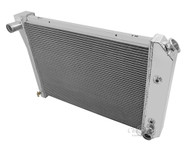 1973-1974 Chevy Nova 3 Row All Aluminum Radiator for 5.0 307 V8, 5.7 350 V8 with 23in Wide Core