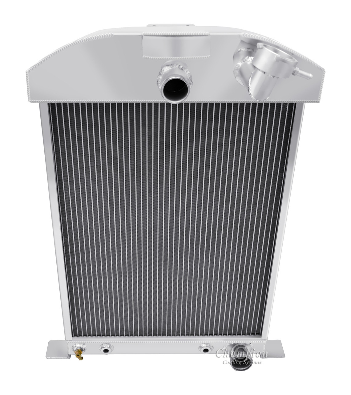 NEW 1935 fit for FORD CHOPPED CHEVY ENGINE AT 3 core all aluminum radiator 