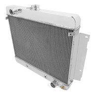 3 Row RS Champion Radiator for 1955 1956 1957 Chevy Car