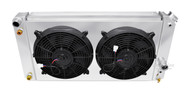 1986 1987 1988 1989 1990 1991 1992 1993 1994 Chevrolet S10 Champion Cooling MONSTER Series Radiator Plus Shroud and Fans for V8 Engine Conversion