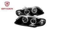  Spyder Pontiac  Projector Headlights LED Halo LED BLACK-PAIR