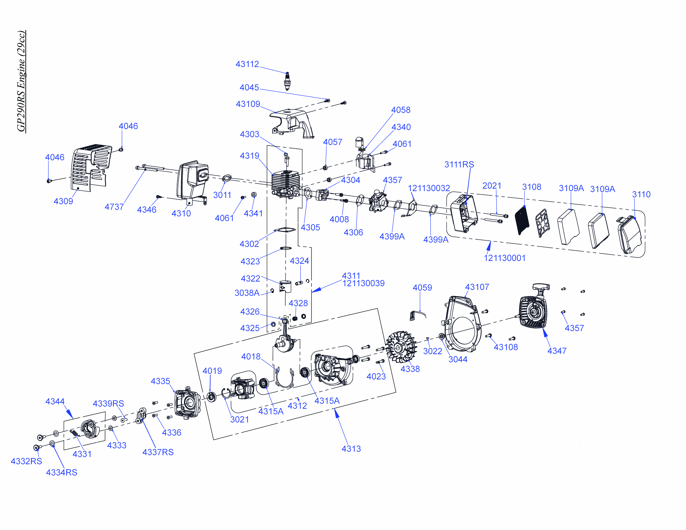 Hobby Engines - GPL290 - www.goped.com