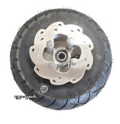 Go-Ped Brand 6 Hard Tire & Wheel Assembly W/ Standoffs