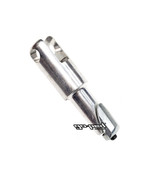 Lower Hinge Aluminum 1/2'" Hole Assembly (Older Style, Uses Plastic Pin at Pivot) (XA1043) (Closeout)