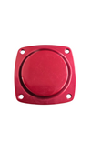 Billet Block Off Plate - Red (LH Engines) (X4067R)