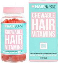 Hairburst Chewable Hair Vitamins One Month Supply, Pack of 60 Gummies