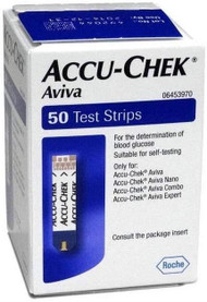Accu-Chek Aviva 50 Test Strips Blood Glucose