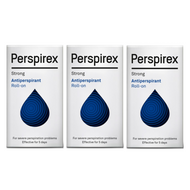 Perspirex Extra Strength Antiperspirant Roll on 20ml - Strong (Pack of 3)