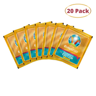 UEFA Euro 2020 Tournament Edition 20 Packs Sticker Collection 