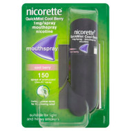 Nicorette QuickMist Cool Berry 150 1mg Mouth Spray (Stop Smoking Aid)