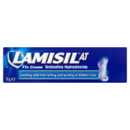 Lamisil 1% Cream Terbinafine Hydrochloride Athlete's Foot Relief 15g