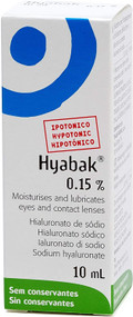 Hyabak Dry Eye Drops Hypotonic 0.15% 10ml