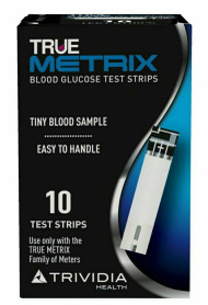 Trividia True Metrix Blood Glucose Test Strips - 10 Strips