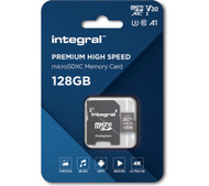 Integral 128GB Premium High Speed Memory Card microSDXC