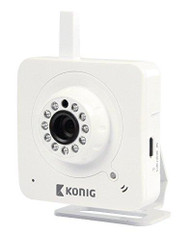 Konig Enhanced Indoor Plug-and-Play IP Camera - White