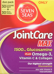 Seven Seas Joint Care Max 30 Glucosamine Tablets + 30 Fish Oils Capsules