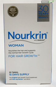 Nourkrin Woman for Hair Growth 30 Tablets (15 Days Supply)