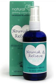Nourish & Relieve Massage and Stretch Mark Oil