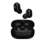 KITSOUND Edge 20 Wireless Bluetooth Earbuds - Black