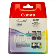 Canon PG-510 Black/CL-511 Colour Ink Cartridges Multipack
