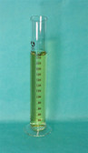 (LC)  250mL Graduated Cylinder Glass - Single Scale