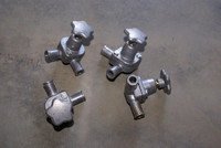 MASERATI 3500 MISTRAL INDY GHIBLI WATER VALVES SET OF 4
