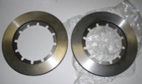 MASERATI KHAMSIN GHIBLI VENTER REAR BRAKE ROTORS PAIR!!! 21mm