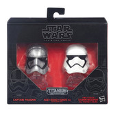 Star Wars The Black Collection - Captain Phasma & Stormtrooper Helmet