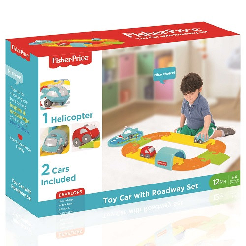 Fisher Price Kids Toy Car & Roadway Set Australian Toy Distributors