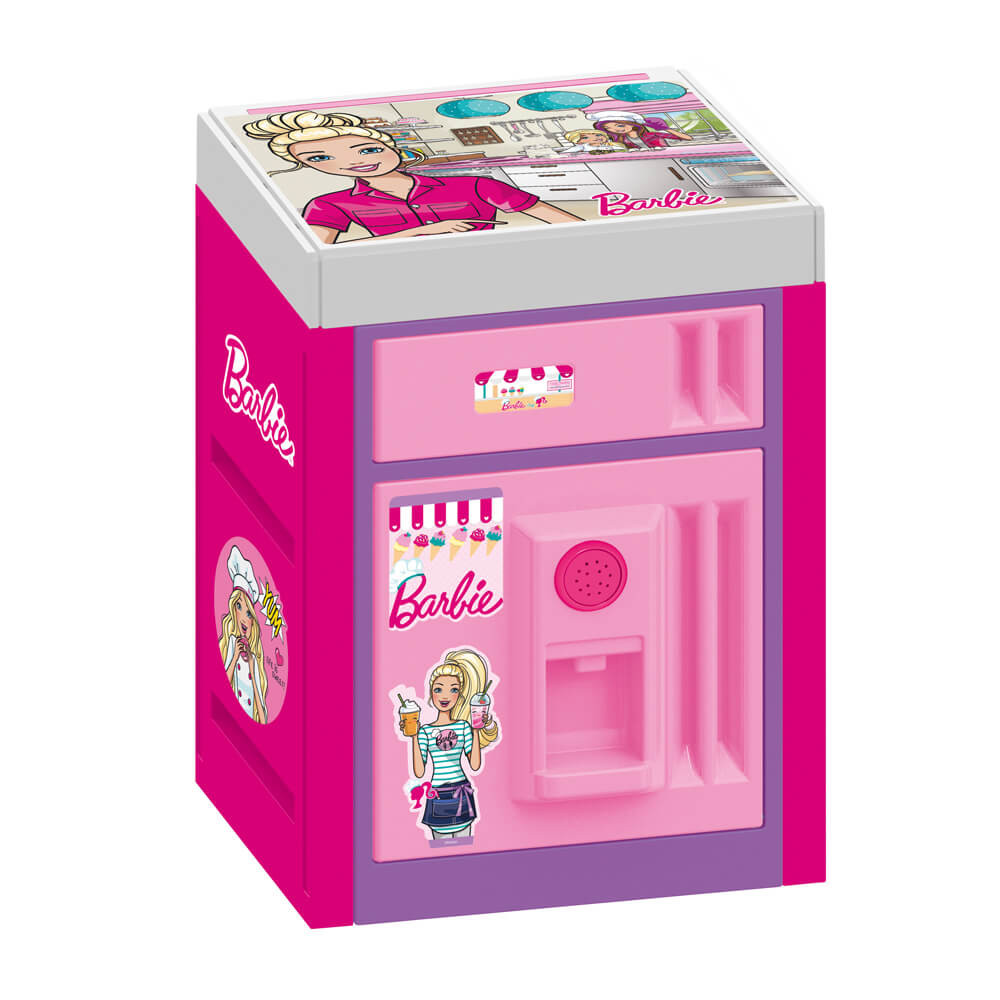 Barbie Kids Electronic Toy Fridge Playset Australian Toy Distributors