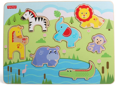 Fisher Price Wooden Animal Puzzle