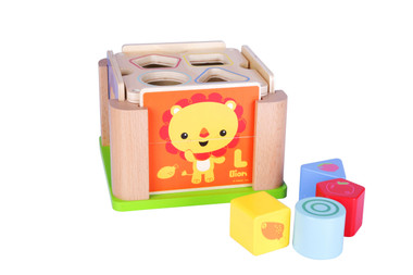 Fisher Price Wooden Shape Sorter Image 1