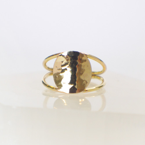 Double Band Disc - Gold