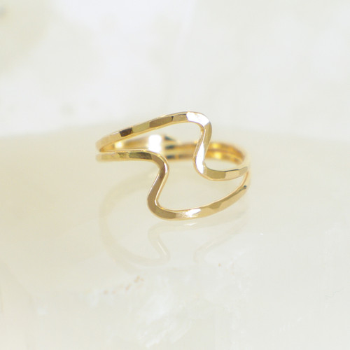 Double Wave - Gold