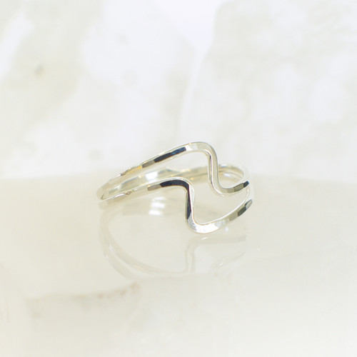 Double Wave - Silver
