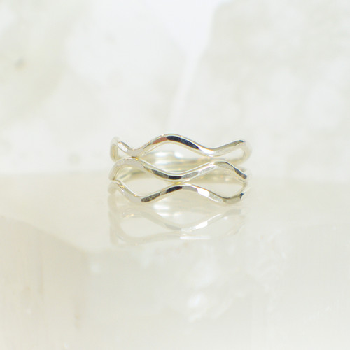 Triple Squiggle - Silver